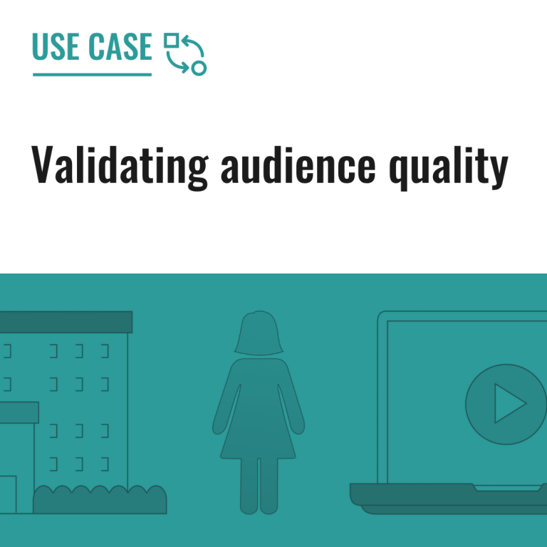 Validating audience quality